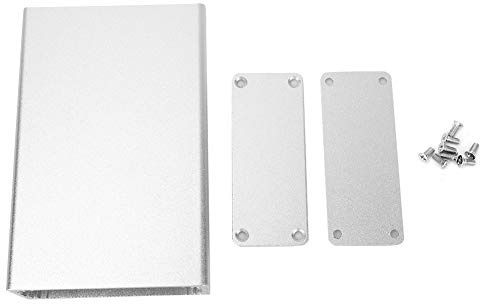 Aluminium Kühlkörper Gehäuse, Elektronikbox für Leiterplatte, 27x66x100mm - Schnelle Wärmeableitung, Sandgestrahlte Oberfläche, Ideal für DIY Elektronik und GPRS Anwendungen