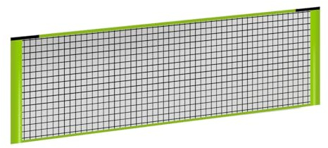 Professionell sportträning standard badmintonnät och volleybollnät enkel installation utomhus tennisnät – volleyboll tennisnät standardstorlek 610 x 70 cm