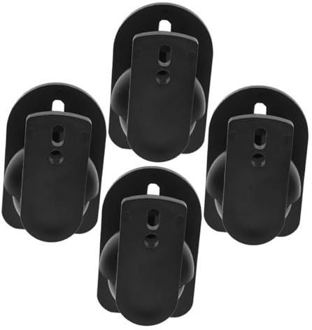 8pcs Heavy-Duty Speaker Wall Mount Brackets for Home Theater - Adjustable Surround Sound Speaker Stands for Optimal Audio Experience