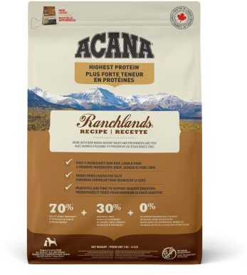 Acana Ranchlands Comida para Perro 11.4 Kg 11400 g