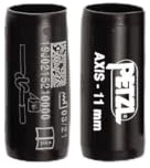 PETZL, Identification Label for Ropes, Markieren Von Tipps Professionelle Seile, Schwarz, Axis 11 Mm, Unisex-Adult
