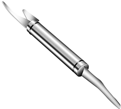 Multifunctional Quick Shrimp Peeler Stainless Steel Fish Maw Knife Fish Scale Knife Cut Easily Fish Descaler Safe Fish Knife for Home Kitchen