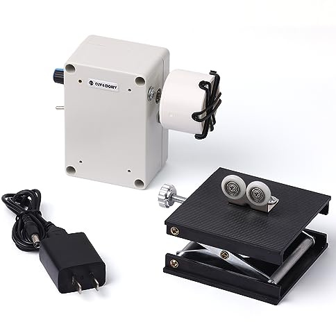 OJY & DOIIIY Angelruten-Reparatur-Set, Rutenbau-Set und Zubehör, Rutenwickel- und Wickelmaschine zum Epoxid-Trocknen