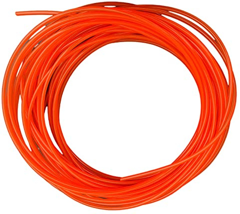 Anawakia Antriebsriemen PU, Keilriemen aus Polyurethan, rund, PU, schweißbar (rot, 3 mm x 10 m)