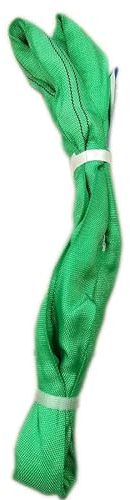 ALFA LOGISTIK Rundschlinge 2m Umfang 2t Tragkraft - Polyester EN1492-2 - Grün