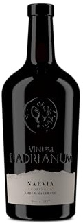 1 Bottle Italian NAEVIA 2022 Macerated White Wine (Color Amber) by Vinum Hadrianum | Pecorino Colli Aprutini IGT Embrace Wine | Excellence in Every Sip - (Each Bottle 750 ml)