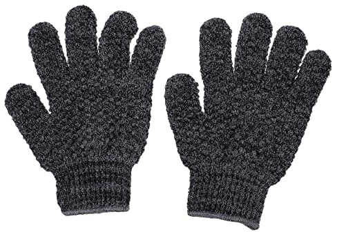 MUSISALY 3pairs Simple Bathing Gloves Reusable Body Exfoliating Gloves Body Peeling Mitt Practical Shower Mitt for Deep Cleansing