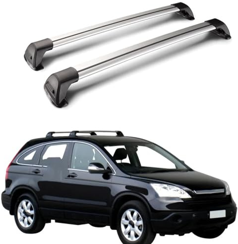 ZHAODG Barre Portapacchi per Auto, per CRV 3TH SUV 2007-2011 Barre PORTATUTTO, portabiciclette, Barre trasversali da Tetto,Bagagli Trasporto Rack, Auto Accessori