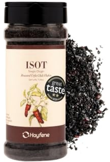 FLOCONS DE PIMENT ISOT - PIMENT D'URFA | Piment savoureux aux notes fumées et sucrées | Parfait pour les légumes rôtis, l'agneau et les ragoûts | Sans conservateur