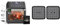MasterPRO ROCKET 1100 - Air Fryer senza PFAS da 11 L e mini forno da 1800 W con rivestimento in ceramica CERATECH - 10 programmi - Con cestello rotante, griglia, disidratatore e supporto