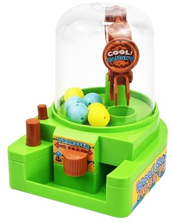 Claw Machine, Arcade Claw Machine Candy Dispenser Toys, Small Arcade Game Interactive Dispenser Fine Motor for Primary Boys Girls Students Teens Classroom