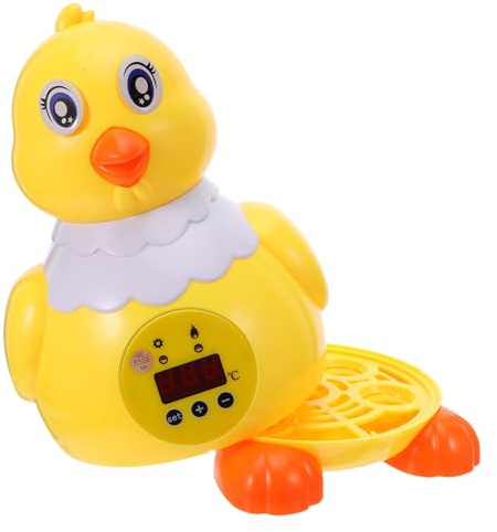 iplusmile Incubateur Automatique pour Œufs de Poule 6 Places Contrôle Intelligent de Température et Humidité Mini Incubateur 20W avec Fenêtre Transparente Éclosion Précise pour Volailles