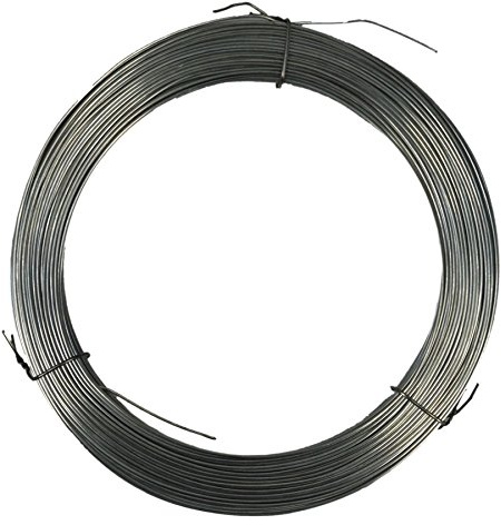 CrazyGadget®Heavy Duty Weather Resistant Outdoor Multi-Purpose Galvanised Metal Steel Home, Garden Fence Wire Roll (1.6mmx30m)