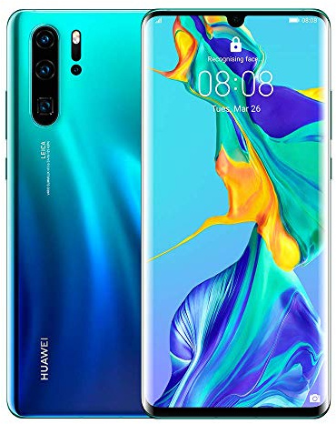 Huawei P30 Pro 16,4 cm (6.47) 8 GB 256 GB SIM Triple 4G Azul 4200 mAh - Smartphone (16,4 cm (6.47), 8 GB, 256 GB, 40 MP, Android 9.0, Azul)