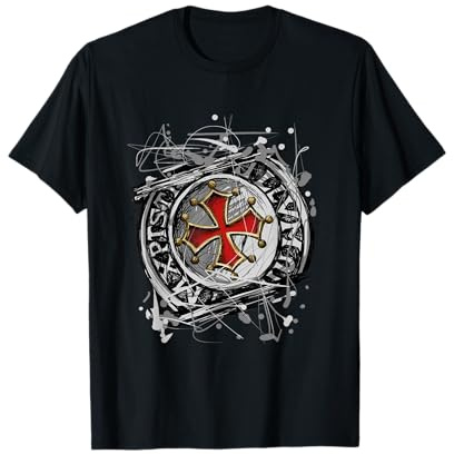 Chevalier Templier Croisades Histoire T-Shirt