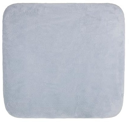 Baby's Only - Baby Wickelauflagenbezug 75x85 cm - Wickelauflage Cozy - Bezug für Wickelunterlage - Aus Teddy-Stoff - Misty Blue