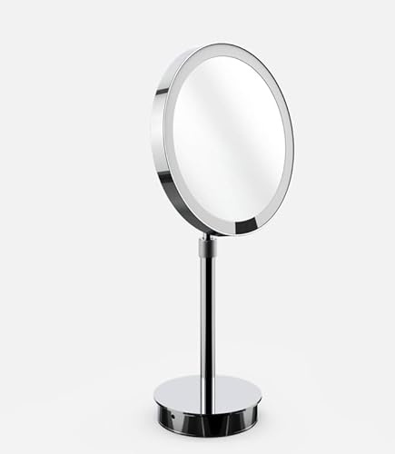 Decor Walther Just Look Standkosmetikspiegel LED, Chrom glänzend - Vergrößerung 7-Fach