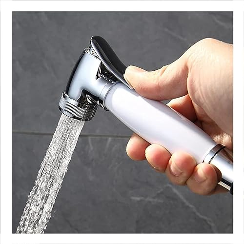 JQFDD Robinet de Bidet, pulvérisateur de Bidet Simple en Laiton Massif Blanc Froid pour Salle de Bain