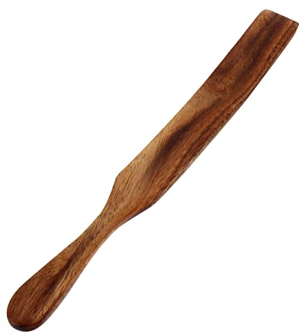 FUNOMOCYA Espátula De Cocina De Mango Largo 11.02 in Utensilio Para Cocinar Antiadherente Resistente a Alta Temperatura Para Uso Diario En Hogar Restaurante Y Catering