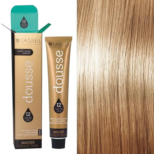 TASSEL DOUSSE Tinte para el pelo profesional con 12 aceites naturales - Tinte pelo mujer colores Naturales - Baño de color - Barros secretos del agua (nº10, 100.00 ml (Paquete de 1))