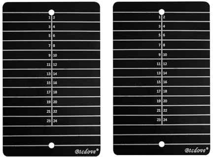 Btcdove Dual Titanium Crypto Seed Phrase Storage Board - Feuerfest, Korrosionsbeständig, Tamper-Proof mit Feststellschrauben - Kompatibel mit Ledger, Trezor, MetaMask & More