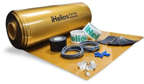 iHelios Electric UNDERFLOOR Infrared Heating Film Kit 1000 mm 15m - to cover 18.75sqm