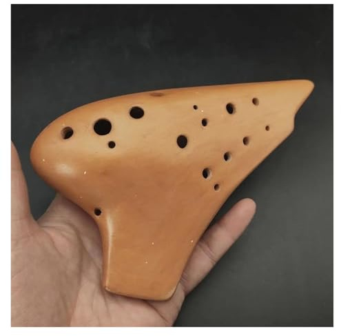 Ocarina Ocarina A Doppio Tubo AC Tuned Pure Clay Prestazioni A Doppio Tubo Per Principianti E Regali Introduttivi Di Ocarina