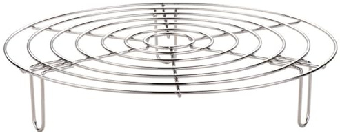 VALICLUD Edelstahl Dampfgarer Einsatz 9.25In Rundes Einlegerost Dämpfen Rack Für Küche Kochen Und Backen Dampfgargestell