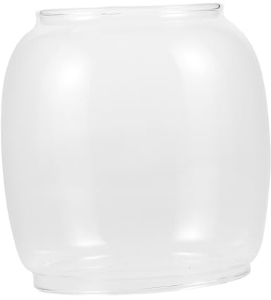 FUTUREORYY Lampe à Pétrole Verre Abat-Jour De Rechange pour Lampe Tempête Cheminée Décorative Intérieur Vintage