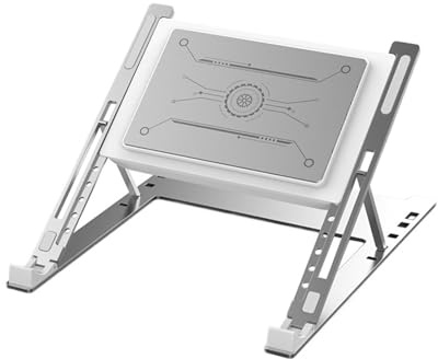 KAHDGSS Almohadilla De Refrigeración para Portátil Juegos Tecnología Semiconductores 3 Modos Velocidad Construcción Aluminio Permanente Almohadilla Refrigeración