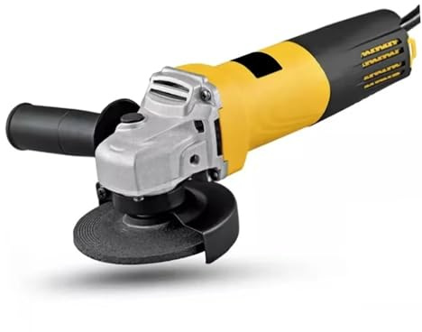 Amoladora angular eléctrica de 125 mm, 1050 W, 11 000 RPM, 6 velocidades variables, herramienta eléctrica for bricolaje, rectificadora for amolar, cortar y afilar metal.