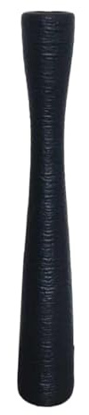 LeeQinersw Florero de Pie Moderno Florero para Centro de Mesa Jarrón Alto Decorativo Minimalista de PP con Acabado Mate Apto para Salón Dormitorio Pasillo Casa D, Negro 47.8 Cm, Individual