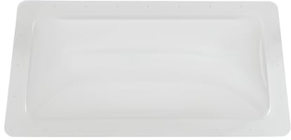 Housse de rechange pour fenêtre de toit de camping-car en polycarbonate fumé résistant aux UV 45,72 x 86,36 cm Remplacement direct
