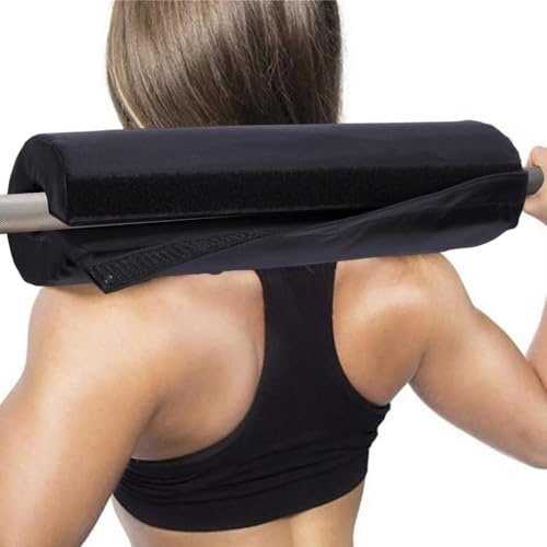 Hip Thrust Langhantelpolster – Ergonomischer Pufferschutz Für Olympische Stangen, Druckentlastungswickel Für Kraftübungen, Sicheres Griffwiderstandszubehör | Garage Studio Physio-Konditionierungs-Musk