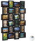 Relaxdays, portafoto Multiplo per 24 Foto, Cornice per Foto da Appendere, Collage di Foto creabile a Proprio piacimento, Dimensioni:59 x 86 x 2,5 cm, Nero, plastica