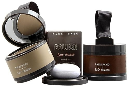 Allbesta Haar Concealer Haarfarbe Puder Creme Hairline Modified Shadow Pulver Natürliche Bronzer Highlighter Haar Pomade Haarverdichtung Dunkelbraun