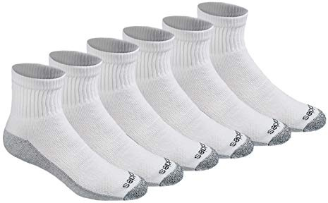 Dickies Strumpor (set med 12) herr, Vit (6 par), Medium