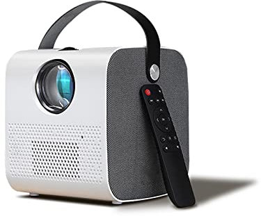 CYLZRCl Proyector Hogar 1080P Full HD Android WiFi Mini Proyector Teatro 4K Viedo Portátil Led para Smartphone Proyector De Vídeo 3D (Color : Wireless)