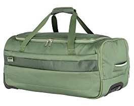 Travelite 2-Rad Trolley Reisetasche mittelgroß aus recyceltem Material, MIIGO, nachhaltige Weichgepäck Reisetasche mit Rollen, 69 cm, 71 Liter