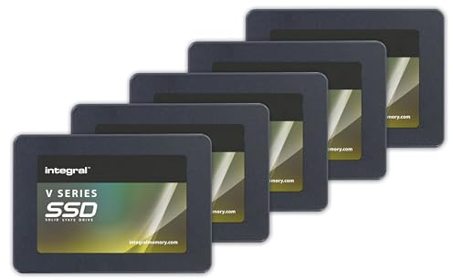 Integral V Series 4 Pack 480 GB SATA III 2.5 Inch Internal SSD, up to 520MB/s Read, 470MB/s Write