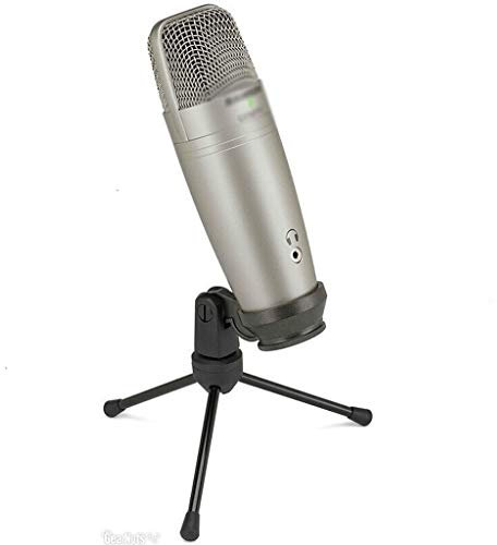 UHJKLA Microfono Monitoraggio in Tempo Reale Microfono a condensatore a diaframma Largo Supporto Plug & Play Microfono ad Alta capacità