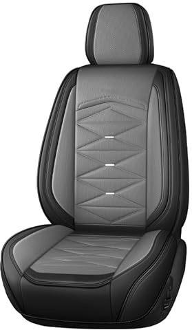 Roguzm Autositzbezüge Universal passend für Passat CC B6 B5 B8 VW Polo Golf 4 5 6 7 MK4 Tguan 2018 Camry Vollschutz Nappa Sitzbezüge