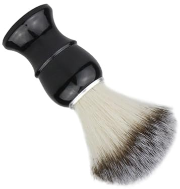 Herren Bartbürste für Bart und Schnurrbart, Tragbar, Glatter Griff | Abs Faser, Bartreinigungsbürste und Rasierbürste, Styling Werkzeug für Männer, Kompakt für Unterwegs
