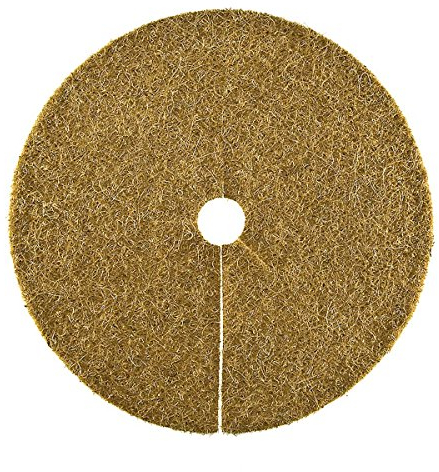 HaGa® - Couvercle de bac à disques en coco Protection hivernale pour plantes en pot - Diamètre 45 cm