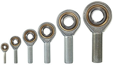 EsportsMJJ 6mm-18mm Gewinde-Stangen-Gelenklager Sa6T / K-Sa18T / K Kugelförmiges Schwinglager -12mm