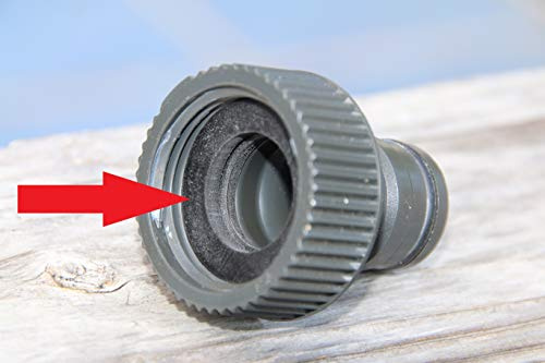 Gummi Dichtungen für alle Wasserhähne mit G3/4 bzw. G1 Gewinde z.B. Gardena (25 Stück G1 30x20x3mm)
