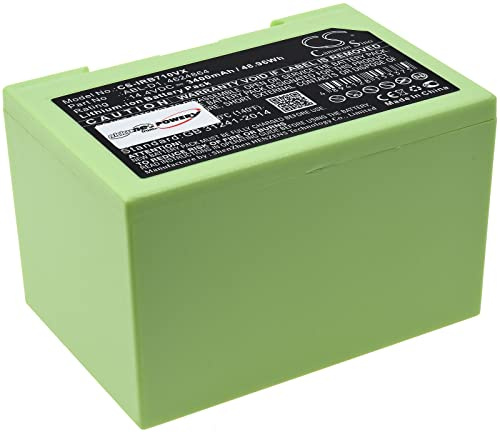 Akku kompatibel mit Saugroboter iRobot Roomba i7+ (7550), i7+ (i7550), i7+ (i7558), 14,4V, Li-Ion