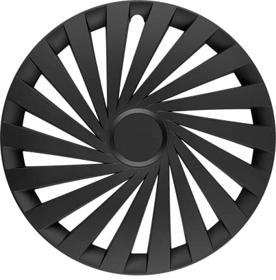 in.pro. engineering 324894 Radzierblende Empire Black 16 Zoll Schwarz Set 4 Stück