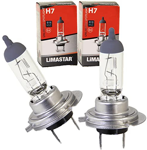 2X Halogen H7 Scheinwerferlampe Birne 70W 24V Abblendlicht Fernlicht Glühlampen | E - Prüfzeichen | Sockel PX26d - Warm Weiß