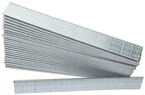 AERZETIX C58696 Juego 5000 clavos tipo T 15x1.2x1mm grapadora GA 18 | Acero galvanizado, Accesorio de grapado, Para tapicería muebles carpintería madera, Grapadora neumática